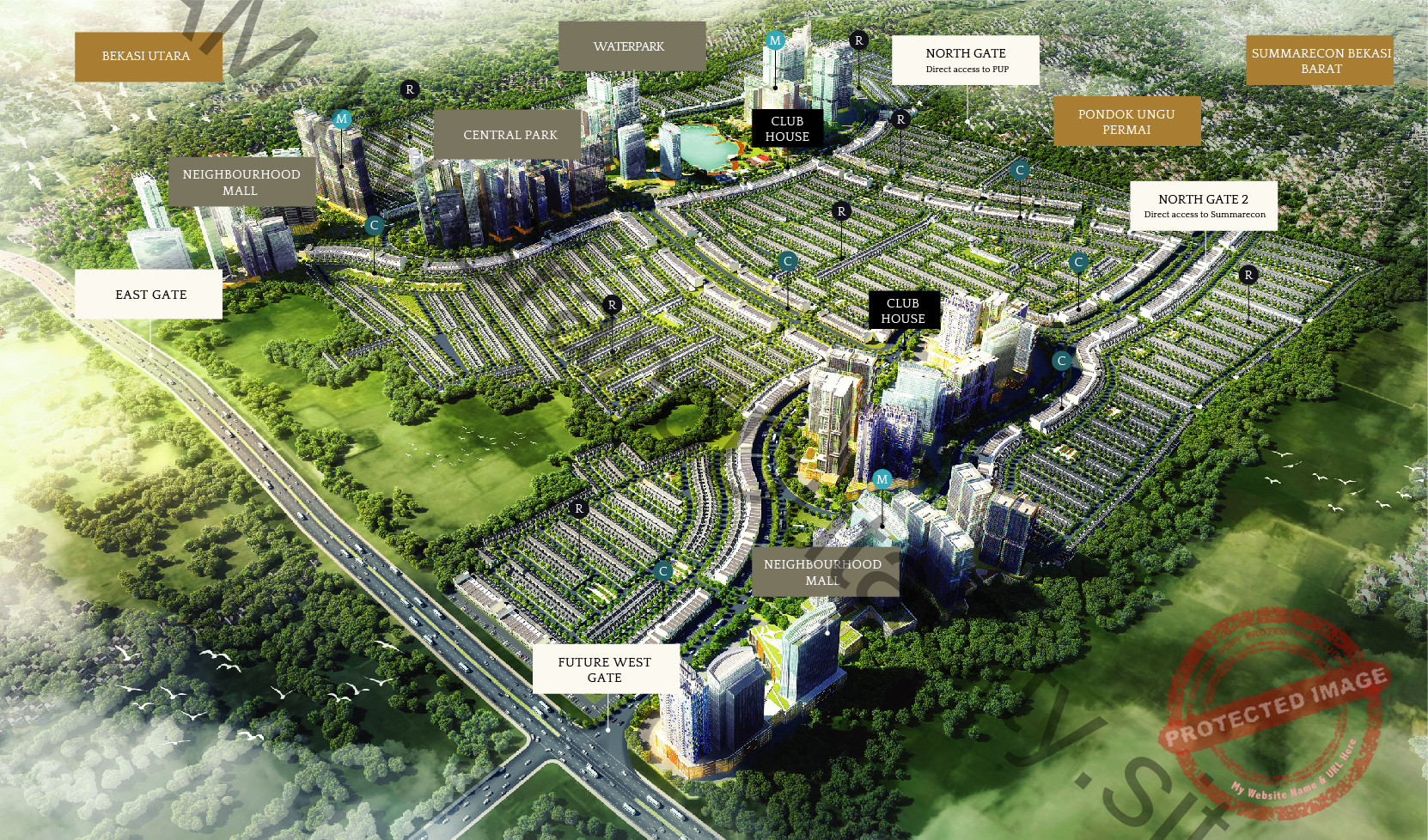 Grand Duta City Background