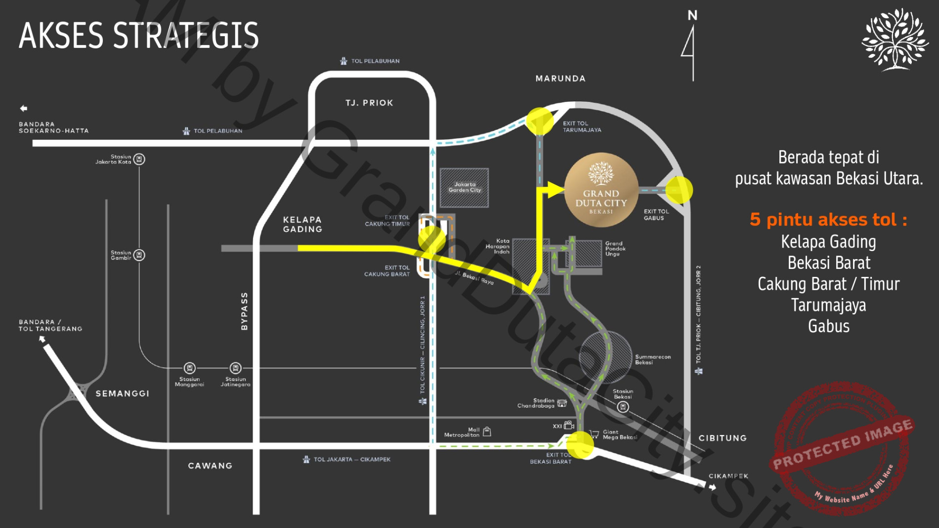 Lokasi Grand Duta City